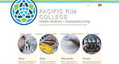 Desktop Screenshot of pacificrimcollege.com